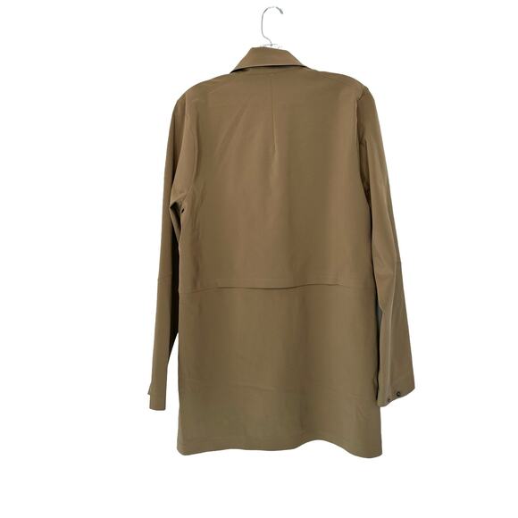 Lululemon Men’s Casual Khaki Drivers Coat Small Water Repellent Outdoor Casual - Picture 9 of 12